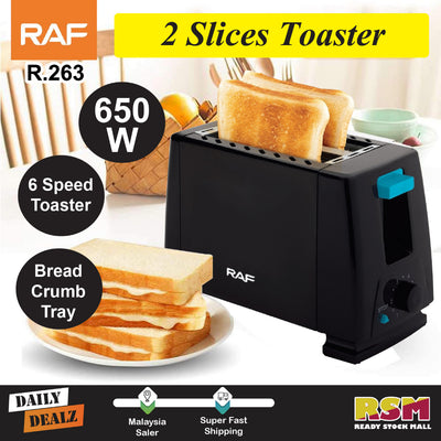 RAF - 2 Slice Toaster