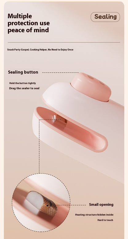 Usb Bag Sealer Portable Rechargeable Mini
