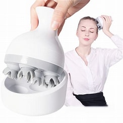 Rechargeable Waterproof Head Massager Electric Scalp Massager