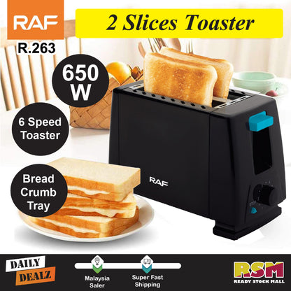RAF - 2 Slice Toaster