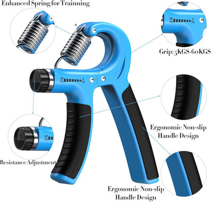 Adjustable Grip Strength Trainer Set