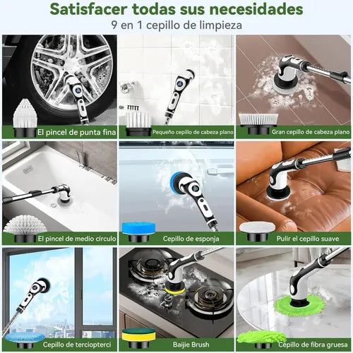9-In-1 Multi-Function Electric Cleaning Brush