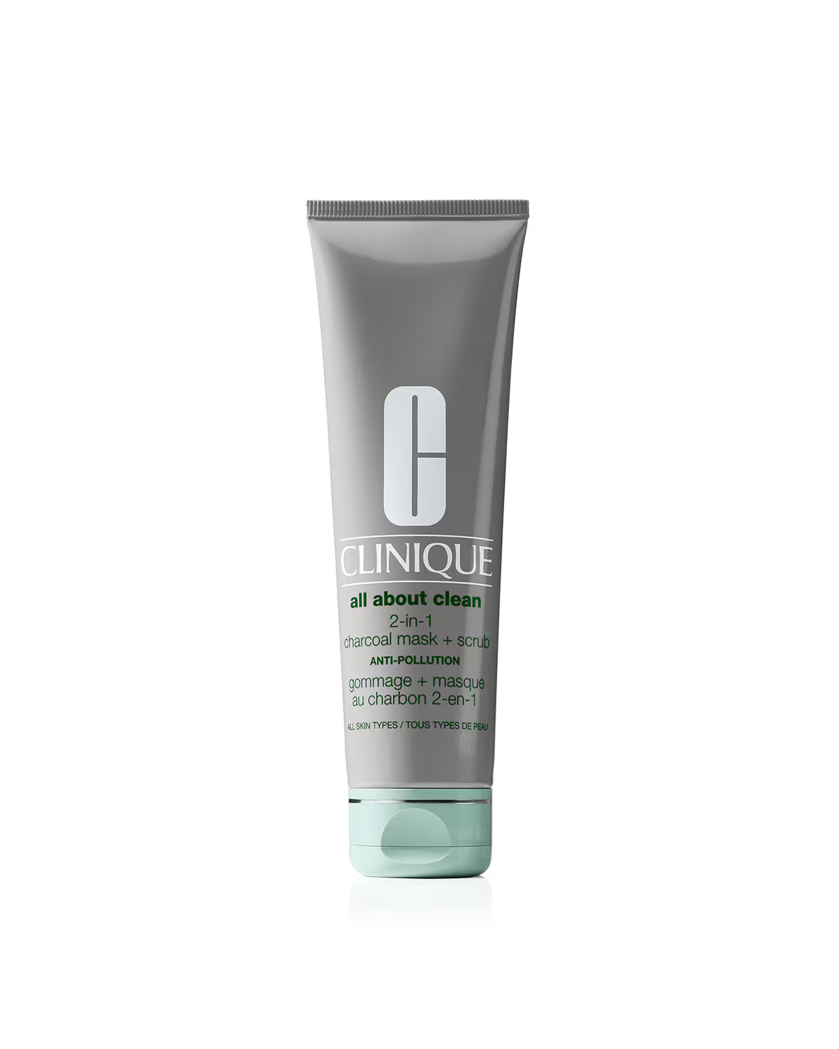 Clinique - All About Clean 2-in-1 Charcoal Mask + Scrub