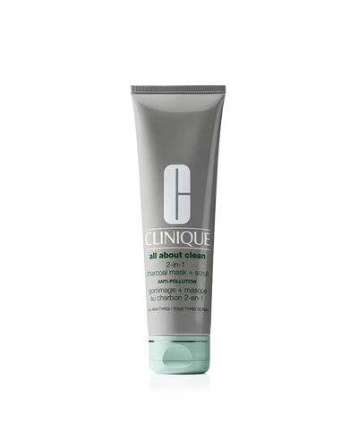 Clinique All About Clean 2-in-1 Charcoal Mask + Scrub