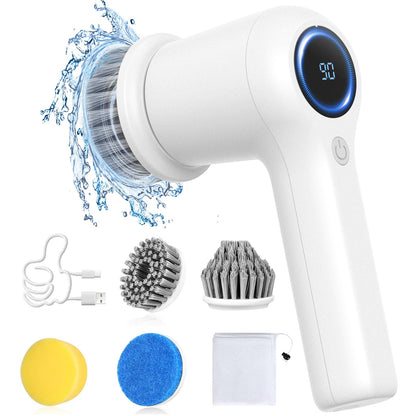 PureSpin Electric Handheld Scrubber | Powerful Cleaning Brush
